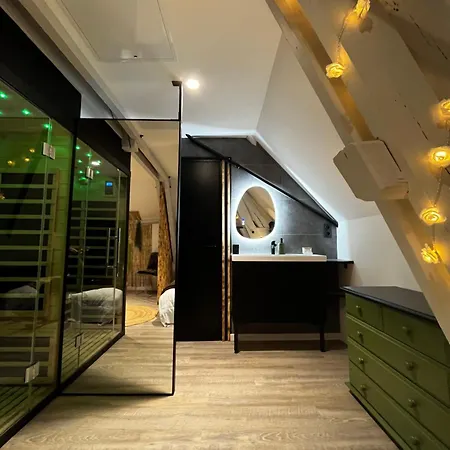 Le Chalet Chic, Cosy Avec Sauna Au Centre Ville Troyes Exterior photo